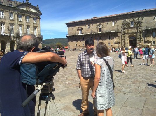 Santiago de Compostela Film Commission se desplaza a la India para seguir negociando la posibilidad de un rodaje de Bollywood en