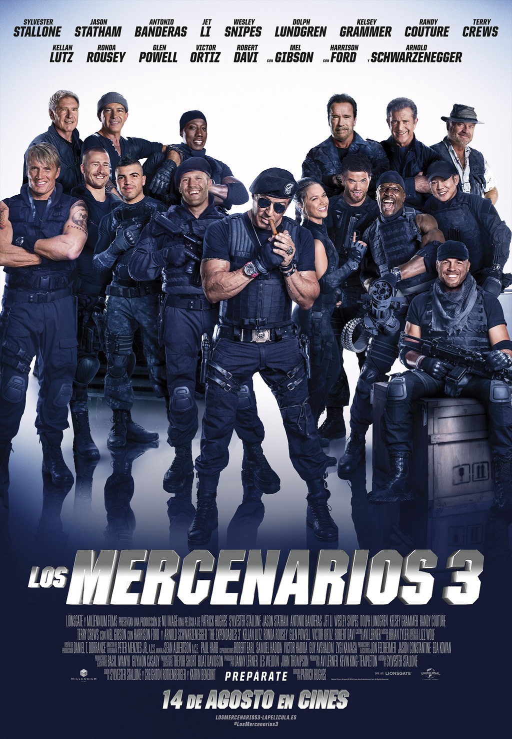 Los mercenarios 3 Películas  Oficial de Turismo de Santiago de