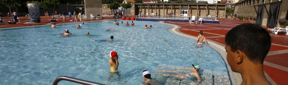 City swimming pools