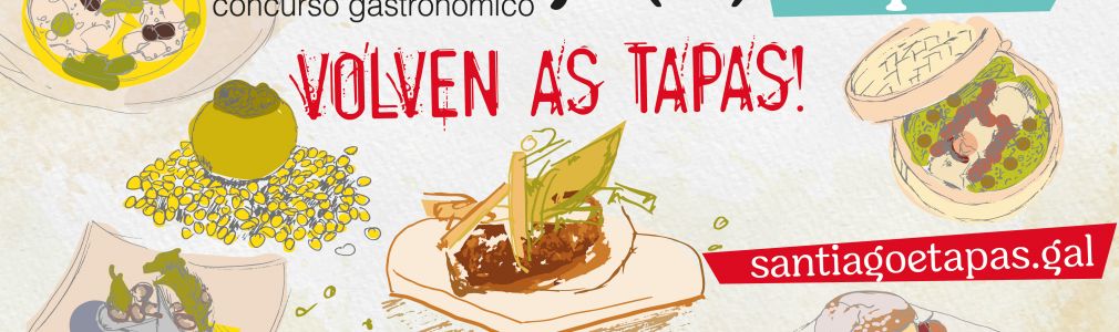 Noviembre volverá a ser el mes de las tapas con la celebración del XIII Santiago(é)Tapas