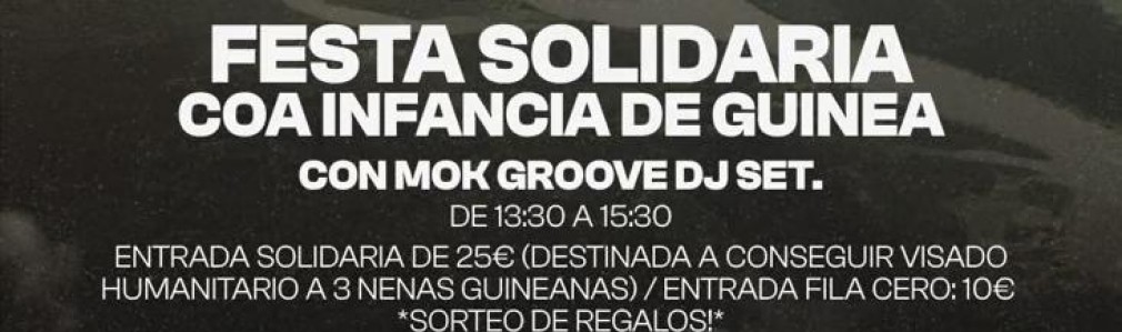 Vermú Solidario coa infancia de Guinea 