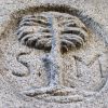 Carved stone symbols