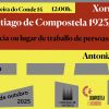 Roteiro: Residencia ou lugar de traballo de persoas relevantes. Santiago 1923-1936